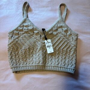Crochet crop top